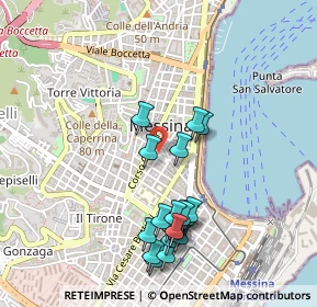 Mappa Piazza Duomo, 98122 Messina ME, Italia (0.548)