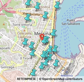 Mappa Piazza Duomo, 98122 Messina ME, Italia (0.566)