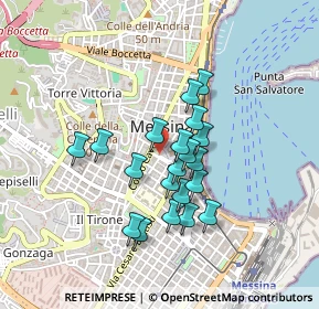 Mappa Piazza Duomo, 98122 Messina ME, Italia (0.3855)
