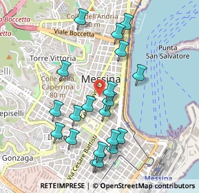 Mappa Piazza Duomo, 98122 Messina ME, Italia (0.547)