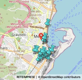 Mappa Piazza Duomo, 98122 Messina ME, Italia (0.816)