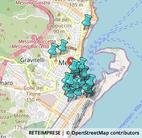 Mappa Piazza Duomo, 98122 Messina ME, Italia (0.68)