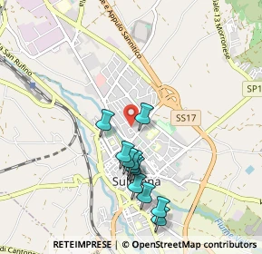 Mappa Via Gennaro Sardi, 67039 Sulmona AQ, Italia (0.94727)