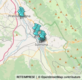 Mappa Via Gennaro Sardi, 67039 Sulmona AQ, Italia (2.32)