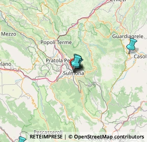 Mappa Via Gennaro Sardi, 67039 Sulmona AQ, Italia (24.87286)