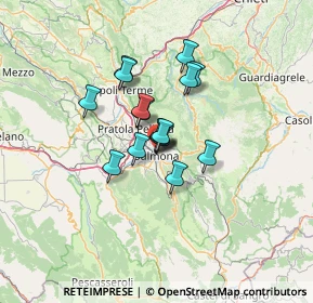 Mappa Via Gennaro Sardi, 67039 Sulmona AQ, Italia (8.945)
