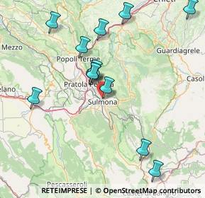 Mappa Via Gennaro Sardi, 67039 Sulmona AQ, Italia (17.28)
