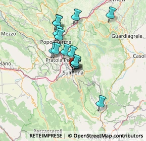 Mappa Via Gennaro Sardi, 67039 Sulmona AQ, Italia (11.47)