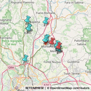 Mappa Via Colli Laziali, 00015 Monterotondo RM, Italia (5.94769)