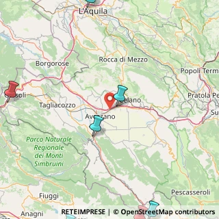 Mappa Via Vittorio Gassman, 67051 Avezzano AQ, Italia (51.585)