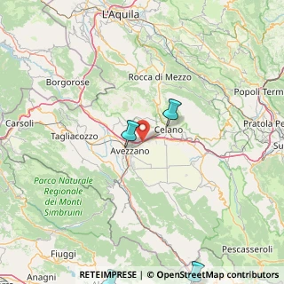 Mappa Via Vittorio Gassman, 67051 Avezzano AQ, Italia (50.157272727273)