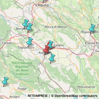 Mappa Via Vittorio Gassman, 67051 Avezzano AQ, Italia (27.710666666667)