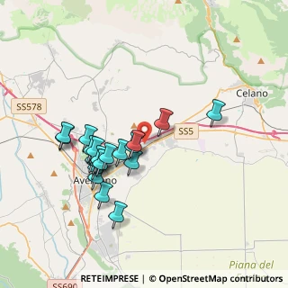 Mappa Via Vittorio Gassman, 67051 Avezzano AQ, Italia (3.5875)