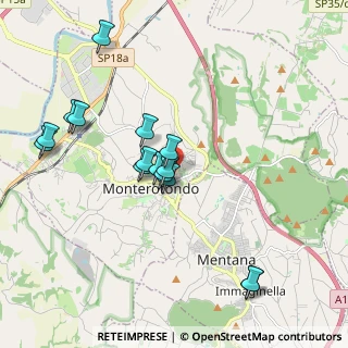Mappa Via dell'Amicizia, 00015 Monterotondo RM, Italia (1.96733)