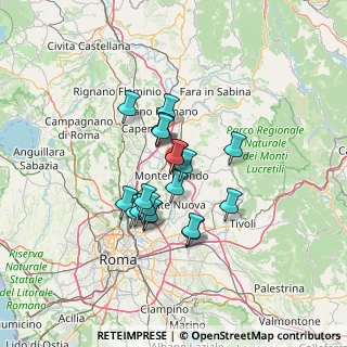 Mappa Via dell'Amicizia, 00015 Monterotondo RM, Italia (10.396)