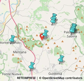 Mappa Via Val di Susa, 00013 Mentana RM, Italia (4.91545)