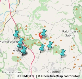 Mappa Via Val di Susa, 00013 Mentana RM, Italia (4.19727)