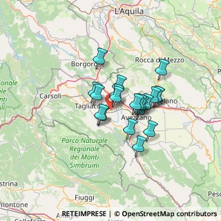Mappa Via dei Porcini, 67068 Scurcola marsicana AQ, Italia (9.823)