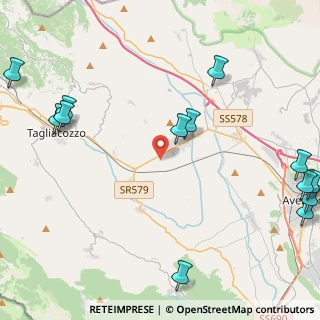 Mappa Via dei Porcini, 67068 Scurcola marsicana AQ, Italia (6.58615)
