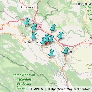 Mappa Via dei Porcini, 67068 Scurcola marsicana AQ, Italia (4.9)
