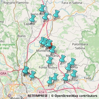 Mappa SP 25a, 00015 Monterotondo RM (9.22)