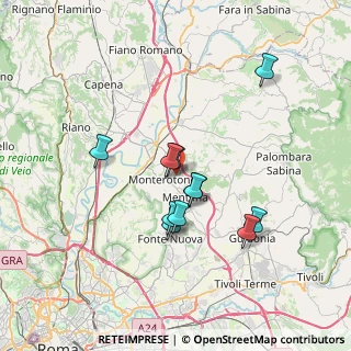 Mappa SP 25a, 00015 Monterotondo RM (6.38273)