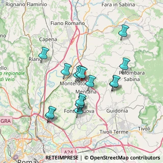 Mappa SP 25a, 00015 Monterotondo RM (6.7175)