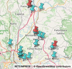 Mappa SP 25a, 00015 Monterotondo RM (9.5695)