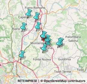 Mappa SP 25a, 00015 Monterotondo RM (5.4125)