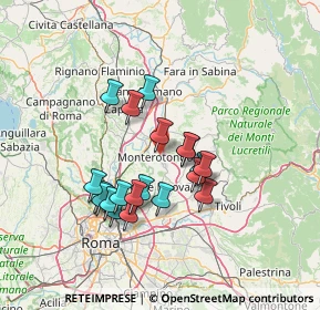 Mappa SP 25a, 00015 Monterotondo RM (12.5435)