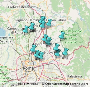 Mappa SP 25a, 00015 Monterotondo RM (11.385)