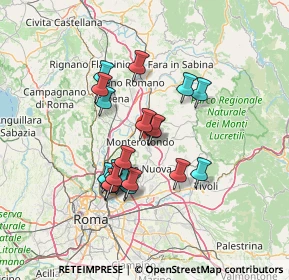Mappa SP 25a, 00015 Monterotondo RM (12.098)