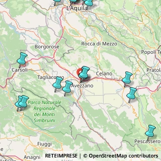 Mappa Via Maestri del Lavoro, 67051 Avezzano AQ, Italia (25.478)