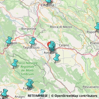 Mappa Via Maestri del Lavoro, 67051 Avezzano AQ, Italia (27.2025)