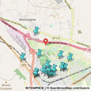Mappa Via Maestri del Lavoro, 67051 Avezzano AQ, Italia (1.4235)