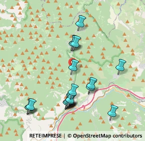 Mappa Via Dei Vignaletti, 00020 Roccagiovine RM, Italia (4.287)