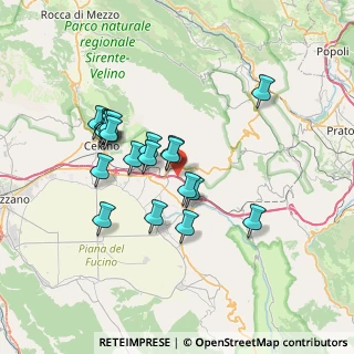 Mappa A25, 67040 Collarmele AQ, Italia (6.6185)