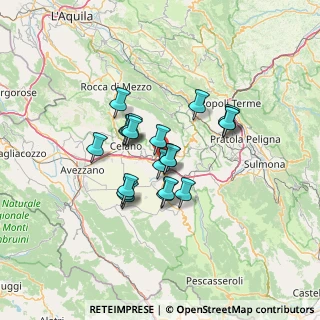 Mappa A25, 67040 Collarmele AQ, Italia (10.4785)