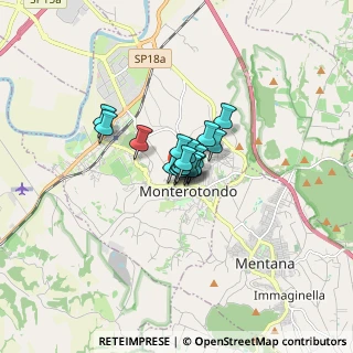 Mappa Via Capri, 00015 Monterotondo RM, Italia (0.68765)