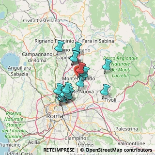 Mappa Via Capri, 00015 Monterotondo RM, Italia (10.176)