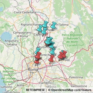 Mappa Via Capri, 00015 Monterotondo RM, Italia (10.21947)