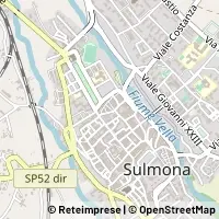 Mapa Sulmona