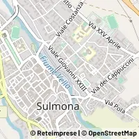 Kaart Sulmona