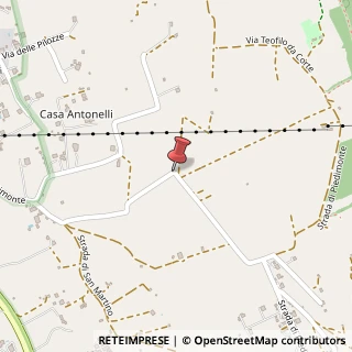 Mappa Via delle Cave, 44, 00018 Palombara Sabina, Roma (Lazio)