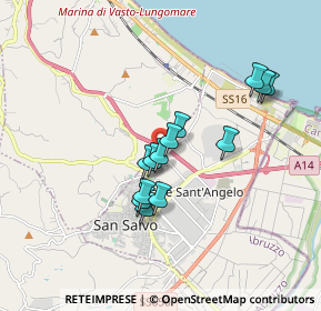 Mappa Strada Provinciale Buonanotte, 66050 San Salvo CH, Italia (1.47385)