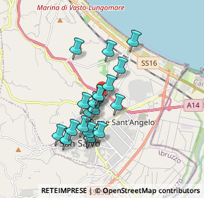 Mappa Strada Provinciale Buonanotte, 66050 San Salvo CH, Italia (1.473)