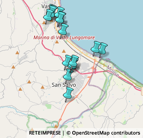 Mappa Strada Provinciale Buonanotte, 66050 San Salvo CH, Italia (3.61313)