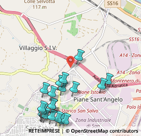 Mappa Strada Provinciale Buonanotte, 66050 San Salvo CH, Italia (1.3365)