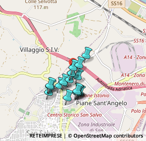 Mappa Strada Provinciale Buonanotte, 66050 San Salvo CH, Italia (0.671)