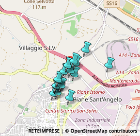 Mappa Strada Provinciale Buonanotte, 66050 San Salvo CH, Italia (0.643)